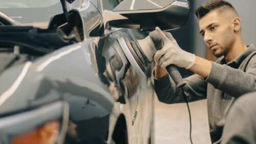 paint correction on a car in new jersey